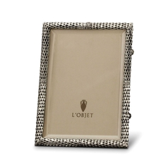 L'Objet Scales Platinum Picture Frame 4x6, 5x7, 8x10 | Gracious Style