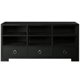 Frances Black TV Stand by Bungalow 5 | Gracious Style
