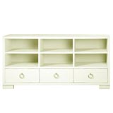 Frances White TV Stand by Bungalow 5 | Gracious Style