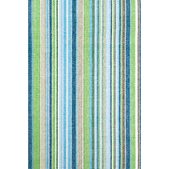 Fisher Ticking Woven Cotton Rug | Gracious Style