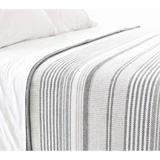 Pine Cone Hill Gradation Ticking Blanket | Gracious Style