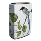 Anna Weatherley Bird Hand Painted Vase | Gracious Style