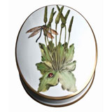 Dragonfly Oval Trinket Box by Anna Weatherley Giftware | Gracious Style