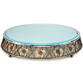 Mary Jurek Morning Glory Cake Platter | Gracious Style