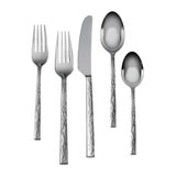 Hammered Stainless Steel Flatware by Vera Wang| Gracious Style
