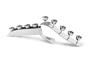 Judaica: Menorahs, Candleholders, Kiddush Cups | Gracious Style