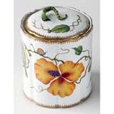 Anna Weatherley Yellow Flower Biscuit Jar | Gracious Style