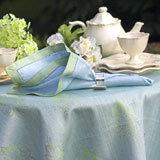 Leaves of Italy Table Linens by Linen Way | Gracious Style