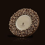 Lorel Gold Round Picture Frame by L'Objet | Gracious Style 