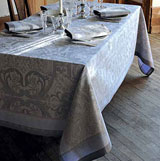 Garnier Thiebaut Luxuriance Alouette Table Linens | Gracious Style
