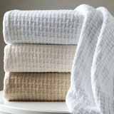 Peacock Alley Meridian Cotton Blanket | Gracious Style