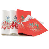Kim Seybert Sea Odyssey Linen Napkins | Gracious Style