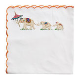 Kim Seybert Bali Elephant Linen Napkins | Gracious Style