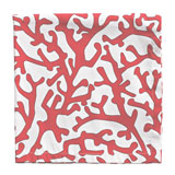Kim Seybert Printed Coral Branch Napkins | Gracious Style