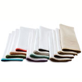 Kim Seybert Crochet Edge Linen Napkins | Gracious Style