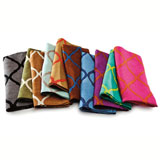 Kim Seybert Tile Linen Napkins | Gracious Style
