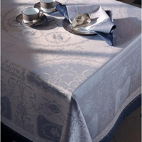 Garnier Thiebaut Bagatelle Flanelle Table Linens | Gracious Style