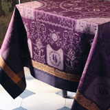 Garnier Thiebaut Bagatelle Velours Table Linens | Gracious Style