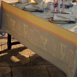 Garnier Thiebaut Flanerie Ondee Table Linens | Gracious Style