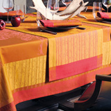 Garnier Thiebaut La Foret Ete Indien Table Linens | Gracious Style