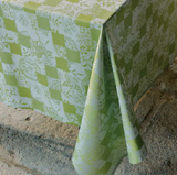 Garnier Thiebaut Mille Birds Garden Table Linens | Gracious Style