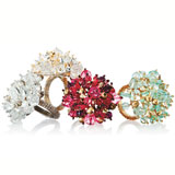 Luxury Napkin Rings: Gold, Silver and Handpainted Porcelain | Gracious Style