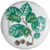 Mottahedeh Nut Leaf Dessert Plates | Gracious Style