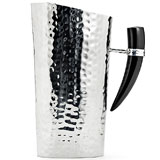 Mary Jurek Orion Water Pitcher with Buffalo Horn | Gracious Style Official Retailer