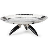 Mary Jurek Orion 3-Leg Round Tray with Buffalo Horn | Gracious Style Official Retailer