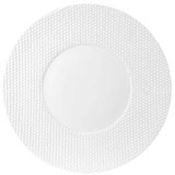 Raynaud Caviar Gloss White Charger Plate | Gracious Style