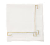 Kim Seybert Greek Key Linen Napkins | Gracious Style