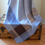 Palazzo Aqua Table Linens by Linen Way | Gracious Style