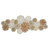 Kim Seybert Round Coral Beaded Table Runner | Gracious Style