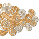 Swirl Beaded Table Runner | Gracious Style
