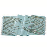 Spray Linen Beaded Table Runner | Gracious Style