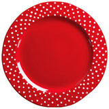 Rosso Vecchio Dot Dinnerware by Vietri | Gracious Style