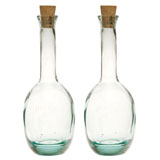 Recycled Italian Glass Oil & Vinegar Set | Gracious Style