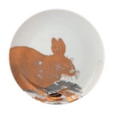 Rabbits Gold Canape Plates by Caskata | Gracious Style