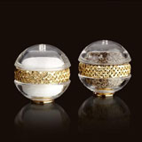 Braid Salt And Pepper Shakers Gold and Platinum| Gracious Style