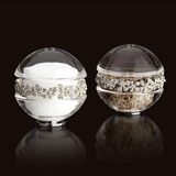 L'Objet Garland Platinum Salt & Pepper Shakers | Gracious Style