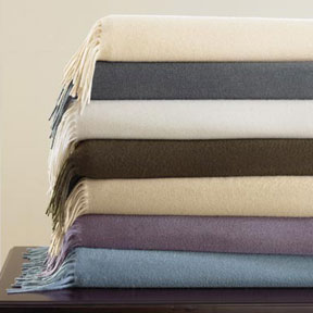 Sferra Dorsey Cashmere Throw Blanket | Gracious Style