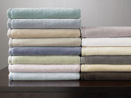 St Moritz Cotton Blankets by Sferra | Gracious Style