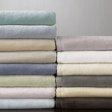 St Moritz Cotton Blankets by Sferra | Gracious Style