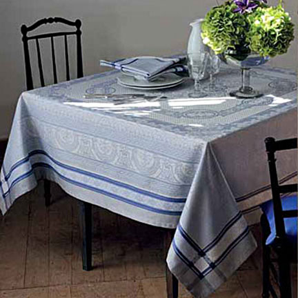 Sully Blue Table Linens | Gracious Style