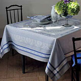 Sully Blue Table Linens | Gracious Style