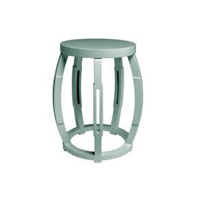 Bungalow 5 Taboret Light Blue Stool / Side Table | Gracious Style