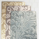 Bedminster Scroll Bath Rug by Trump for Kassatex | Gracious Style