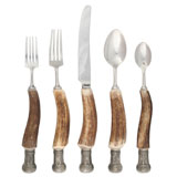 Vagabond House Antler King Crown Flatware | Gracious Style