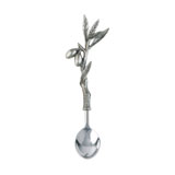 Set of Four Olive Hors D'Oeuvre Spoons