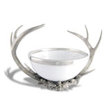 Vagabond House Pewter Antler Bowl | Gracious Style